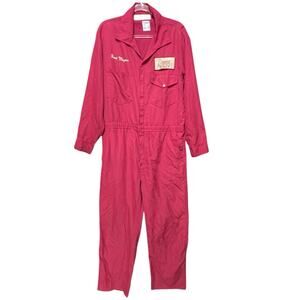 VTG Workrite Coveralls 44 USA Mechanic Suit Utility Myers Patch Halloween Grunge